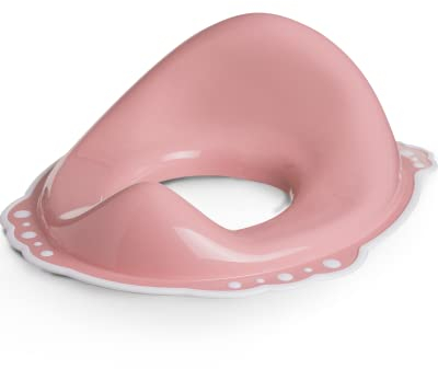 DOCARI Toilettensitz Kinder Klositz Aufsatz rutschsicher & ergonomisch rosa - Toilettenaufsatz Kinder WC Sitz für komfortables sicheres Toilettentraining - Kindertoilettensitzaufsatz ab 2 Jahre