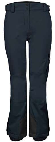 killtec Damen Funktionshose/Skihose mit Kantenschutz und Schneefang KSW 138 WMN SKI PNTS, Petrol, 34, 38868-000