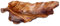Brillibrum Design Teakholzschale in Blattform Natur Root massives Wurzelholz Natur handgefertigt Teakholz Holz Schale Dekoration Teakschale Deko Holzschalen Blatt