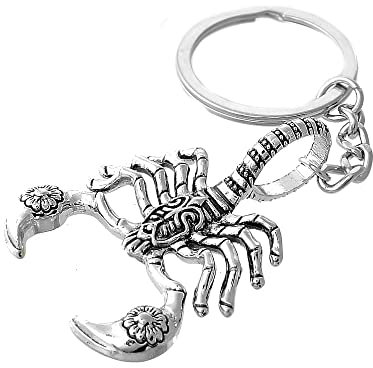 Porte-clés Scorpion Argenté