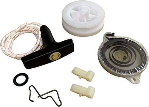 SUUFOO Pull Start Cord Recoil Starter Rope Rotor Rewind Spring Pawl Repair Kit Replacement for 066 MS660 Chainsaws Parts Replaces 1122 190 0605 1122 195 040