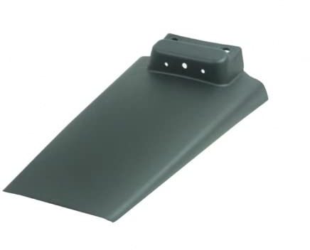 Kennzeichenhalter Schutzblech Hinten Schwarz – Passend für Aerox, MBK Nitro 50 100 bis 2012 – Hochwertiger Hinterrad-Schutz