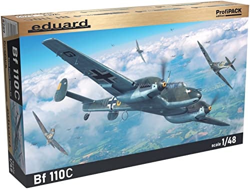 Eduard 8209 Messerschmitt Bf-110C ProfiPACK 1:48 Plastic Model Kit
