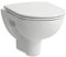 LAUFEN Pro Wand-WC, Tiefspüler, spülrandlos, 490x360x350mm, H8219520000001, Farbe: Weiß