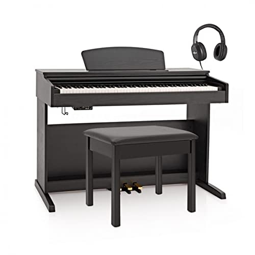 Pianoforte digitale 88 tasti pesati con supporto, 3 pedali e accessori