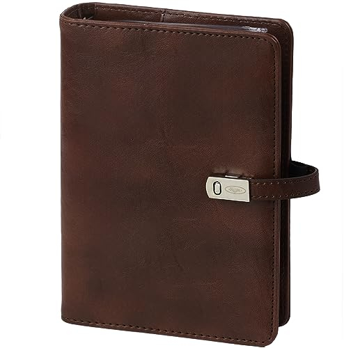 Kalpa Personal 6 Ring Planer Kastanienbraun Mit Gratis 2025 2026 Agenda Nachfüllungen