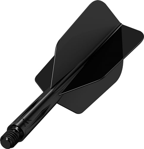 Mission Force 90 Slim Black - Dart Flights Short