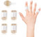 Sibba 5 Stück Fingerschiene Finger Schiene Fingerschutz Unterstützung Fingerstabilisator Schnappfinger Schiene Fingerunterstützung Fingerorthese Fingerbandage Fingerschienen Fingerstütze (Hautfarbe)