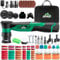 BATOCA S5 Cordless Mini Car Polisher Buffer Machine Dual Action & Rotary Polishing Machine 2 12V Battery with 1/2/3inch Polishing Pads for Car Detailing Polishing Buffing Clean 6 Speeds 2000-5500RPM