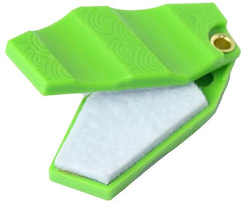 XZQYDS Angelschnur-Reiniger, leicht zu transportierender Fliegenschnur-Reiniger, kleine Größe für Angelbegeisterte, Angelschnurglätter, Reiniger