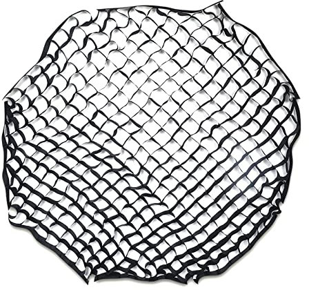 WWHJR 55/60/65/80/90/95/120/140 cm faltbare Softbox Regenschirm Softbox Fotozubehör achteckiges Gitter Fotografie Softbox Wabengitter