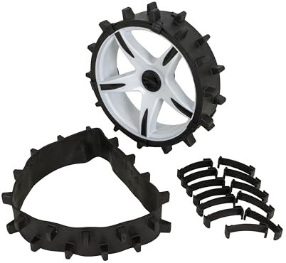 Ben Sayers/Pro Rider Universal Golf Trolley10” Winter Wheel Covers | Studded Fairway Protector | Pair