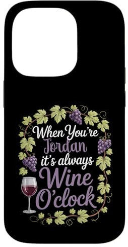 JORDAN Personalized Women's Gift Custom JORDAN Case for iPhone 14 Pro