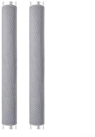 Refrigerator Handle Covers 2 Pcs Set for Decorative and Protective Kitchen Accessory (Gray)