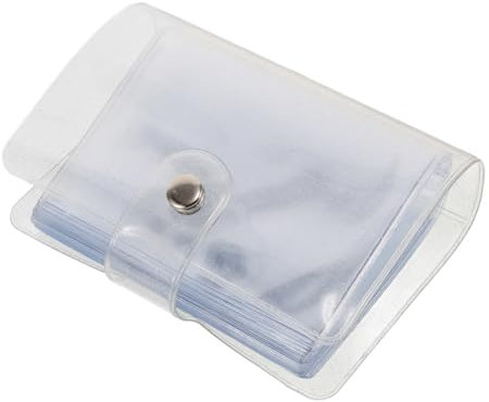 HYTROVE PVC Photo Album for Postcard and Picture Storage Stylish and Modern Card Collection Book Holds Cards for Family Photos Tickets and Memories