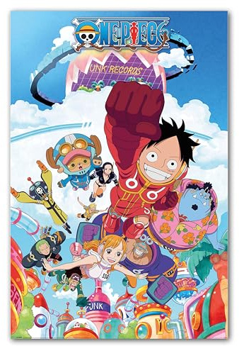 Pyramid International One Piece Poster „Egghead Arc/Dr. Vegapunk“ – Großformat Anime Wandposter | Luffy & Crew | ca. 61 × 91,5 cm