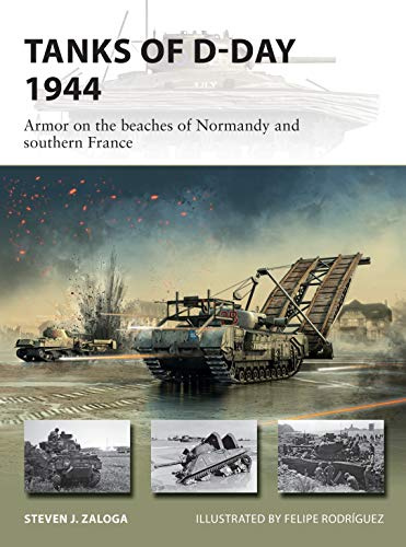 Tanks of D-Day 1944: Armor on the beaches of Normandy and southern France: 296 (New Vanguard)