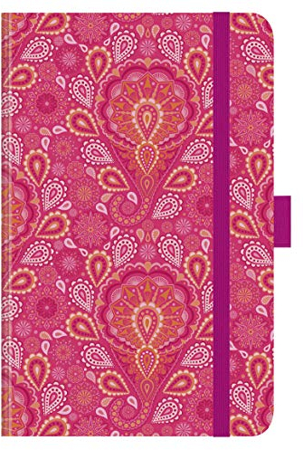 Premium Timer Small Pink India 2021: Buchkalender - Terminplaner mit hochwertiger Folienveredelung und Prägung. 9 x 14 cm