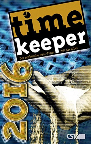 Timekeeper 2026: Der praktische Mini-Timer mit der Bibel