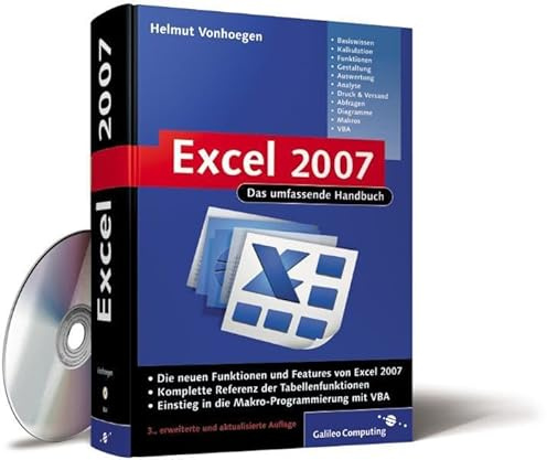 Excel 2007 – Das umfassende Handbuch: Kalkulationsmodelle für die berufliche Praxis, Referenz der Tabellenfunktionen, Einstieg in VBA (Galileo Computing)