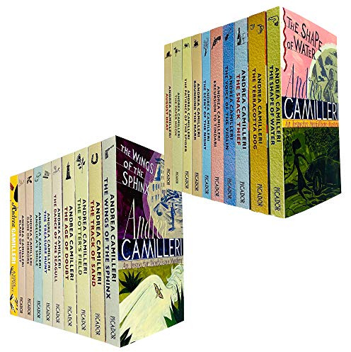 Inspector Montalbano Mysteries Collection Andrea Camilleri 20 Books Set (1-20)