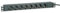 ROLINE 19 Steckdosenleiste 8fach, C14-Stecker, schwarz, 2 m