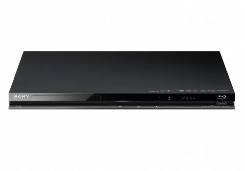 Sony BDP-S370 Blu-ray Player (1080p Full HD, Dolby True HD, DTS HD, iPhone/iPodTouch fernbedienbar, WLAN Ready) schwarz
