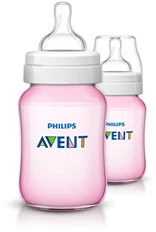 Philips Avent SCF564/27 Classic+ Biberon Rose 260 ml