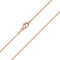 MATERIA Rosegold Ankerkette 925 Sterling Silber - 1,2mm Halskette silber in 30 40 45 50 60 70 80cm verfügbar #K53, Länge Halskette:80 cm