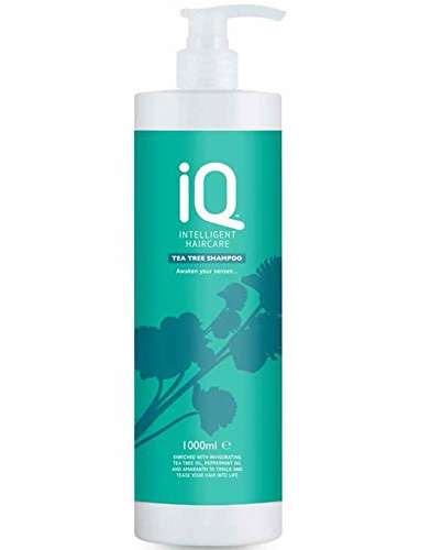 IQ Intelligent Haircare IQ Tea Tree Shampoo 1000ml (Improved Formula), White