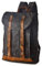 BRASS TACKS Leathercraft Rucksack aus Leder Laptoprucksack Fahrradrucksack Trekkingrucksack Lederrucksack Damen Herren (Grau)