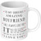 to My Gorgeous Amazing Boyfriend Gift Mug 11 oz Cup Love You Ideal Birthday Valentines Present
