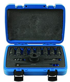 Laser 7690 Heavy Duty Impact Socket Bit Set 3/4 D 12pc