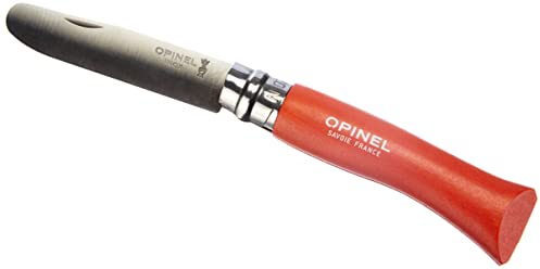 OPINEL couteaux n°7 Rouge lame Acier 8cm