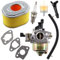MCHNIC Vergaser mit Dichtung Zündkerze Luftfilter für Loncin G160 G200 G200F LC168 F-2 170020406 6,5hp 196cc Motoren