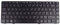 HP 641835-031 QWERTY UK English Keyboard Englische Tastatur Schwarz für HP 6560B
