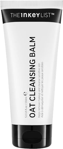 The INKEY List Oat Cleansing Balm 150ml, Dissolves Makeup, Nourishing Skincare, Gentle Cleanser, Vegan Friendly, Suitable For All Skin Types