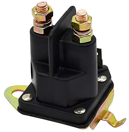 Carkio Starter Solenoid 762-1261-211-50,762126121150 12V 100A 4 Terminals 151 Compatible with Trombetta 862-1241-211-12 MTD Lawn Mower Tractors,Truck-Parts