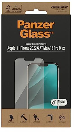 PanzerGlass - Screen Protector Apple iPhone 14 Plus - 13 Pro Max - Classic Fit
