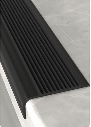 Baguette d’angle/ Protection d'angle Matte Black L Mold Staircase Trim, Flexible Indoor Floors Stair Trim 11in/ 13in/ 15in/ 17in/ 19in/ 21in/ 23in/ 25in/ 27in/ 29in/ 31in/ 33in/ 35in/ 37in/ 39in/ 43in