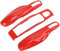 XTevu Coque Protection Porte-Clés Porsche, Compatible With Panamera Cayenne MACAN Boxster Cayman 911 718, Coque Clé Porsche (Orange Lava)