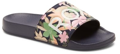 Roxy Slippy Slider Sandals for Girls Sandalen Mädchen 28 Blau