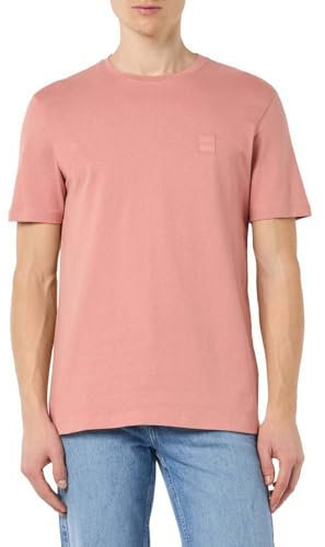 BOSS Mens Tales T_Shirt, Open Pink695, XL UK