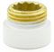 Hot Flow | 10mm Rigid Radiator Valve Extensions 1/2 inch BSP – White (Pair)