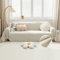 TAOTAOGO Sofa Überwurfdecke 3/4 Sitzer Chenille Sofa Überzug, Waschbar Sofabezug L Form U Ecksofa, Couch Überzug mit Quasten Couch Überwurf Sofaüberwurf Decke Ganzjährig C Beige 180x380cm
