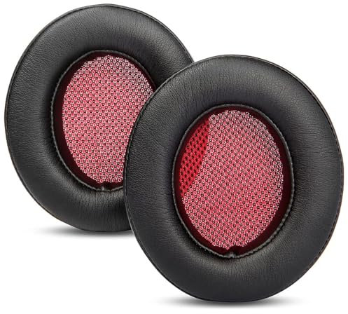 Teufel Real Blue Ohrpolster Ersatz kompatibel mit Teufel Real Blue NC/REAL Blue/REAL Pure (2020) Stereo Kopfhörer Ohrpolster mit Hautfreundlichem Leder und Memory-Schaum