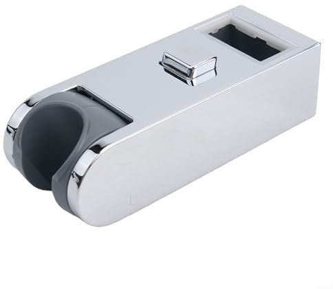 Support réglable pour pommeau de douche à tube carré, installation facile, hauteur réglable (30 x 15 mm)