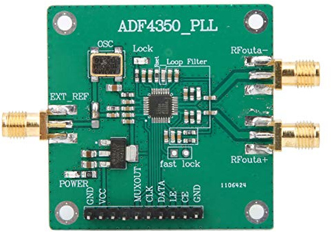 Phefop Placa de Desarrollo ADF4351 Generador de Frecuencia RF 137 MHz a 44 GHz Sintetizador de RF para Laboratorio y Diseño Electrónico