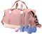 YENTAKE Sporttasche & Reisetasche für Damen und Herren, Gym Tasche mit Schuhfach & Nassfach, Reisetasche, Handgepäck Schwimmtasche, Fitnesstasche Umhängetasche Weekender für Reise (Rosa)