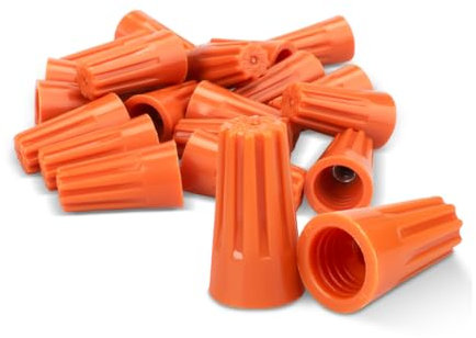 Innfeeltech 20 Piezas Conexión Eléctrica Tornillo Tuerca Tapón Conector, Tuerca Tuerca Tapón Conexión para Cables de 0.5-1mm².